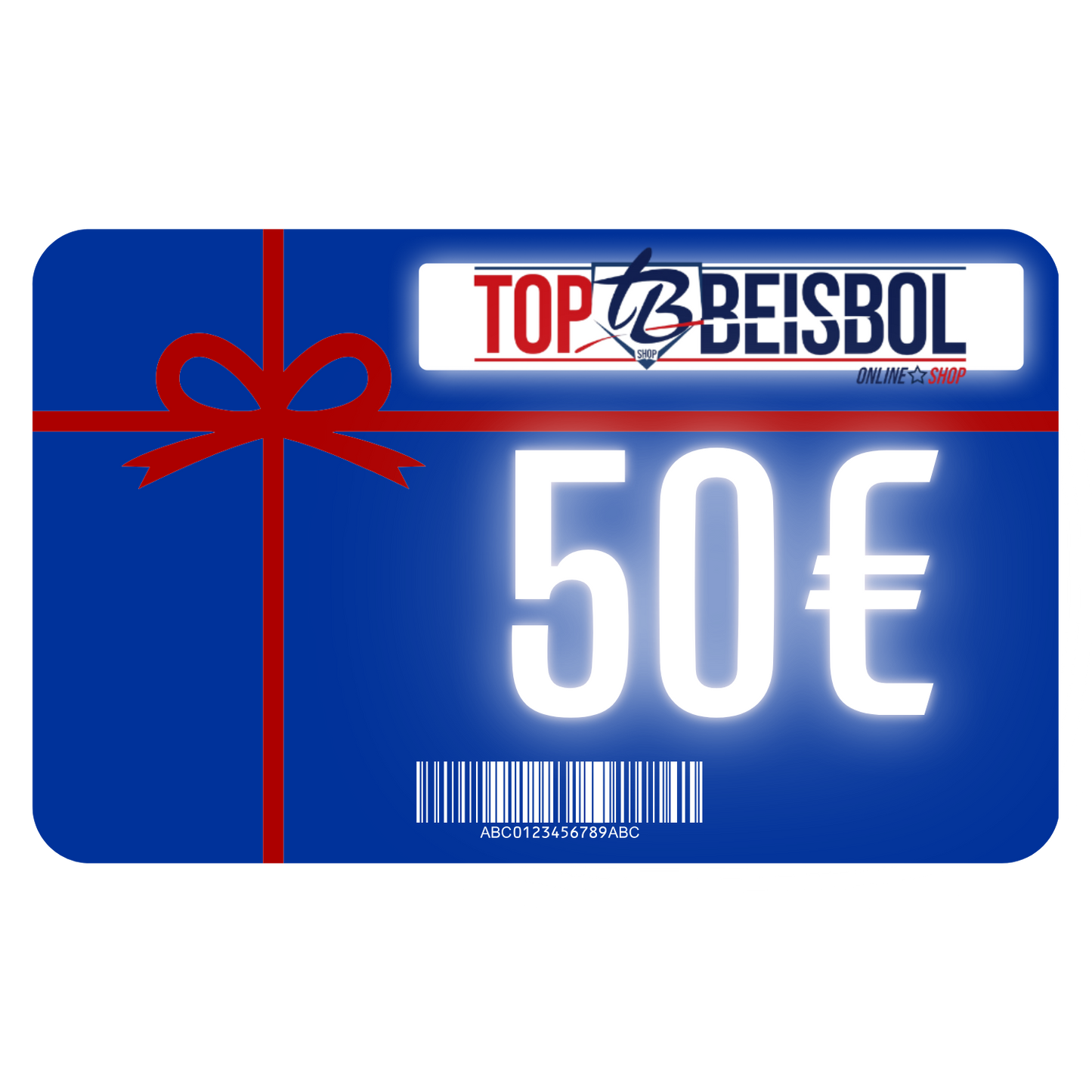 Tarjeta de Regalo Topbeisbol On Line - Shop 50€