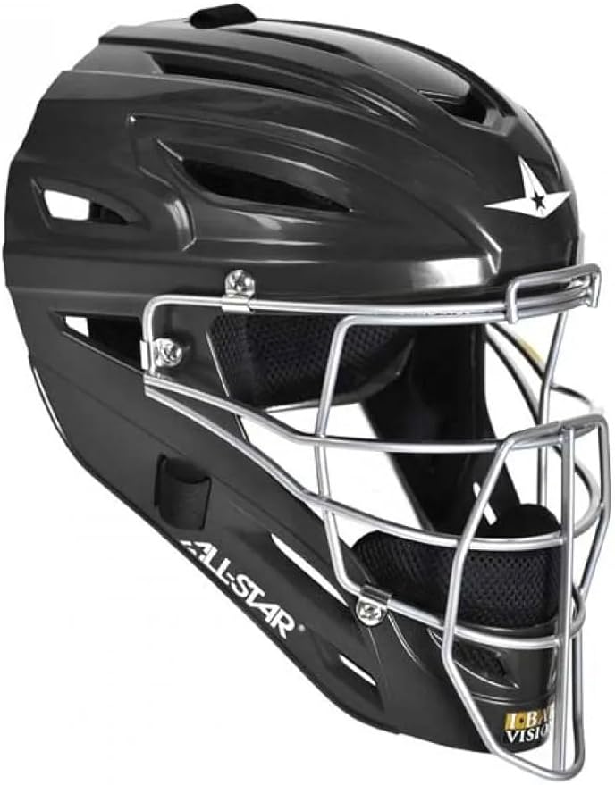 All Star MVP2400 Catcher Helmet - Adult Black