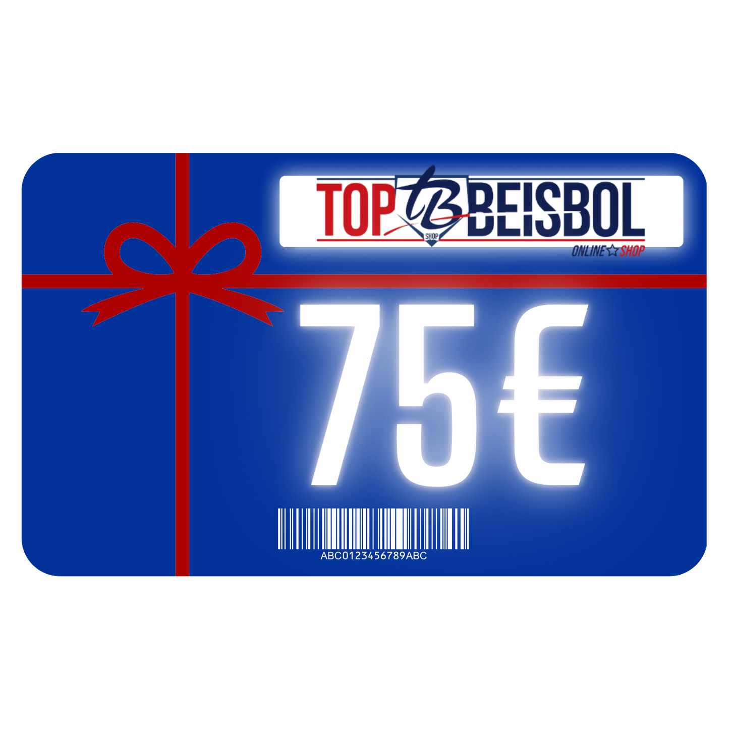 Tarjeta de Regalo Topbeisbol On Line - Shop 75€