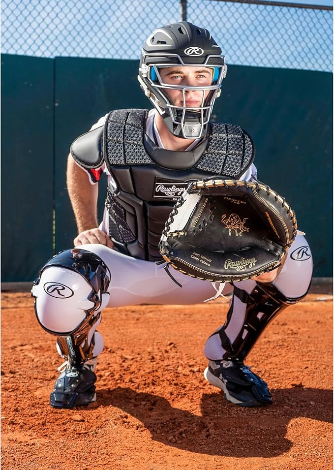 Rawlings RLEGGUARD Leg Guard - Negro