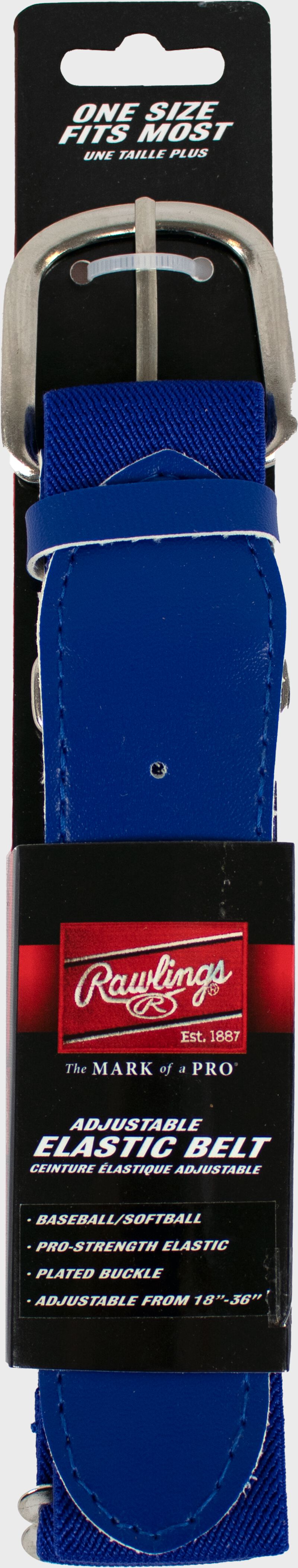Cinturón Rawlings Baseball Adult - Azul Royal