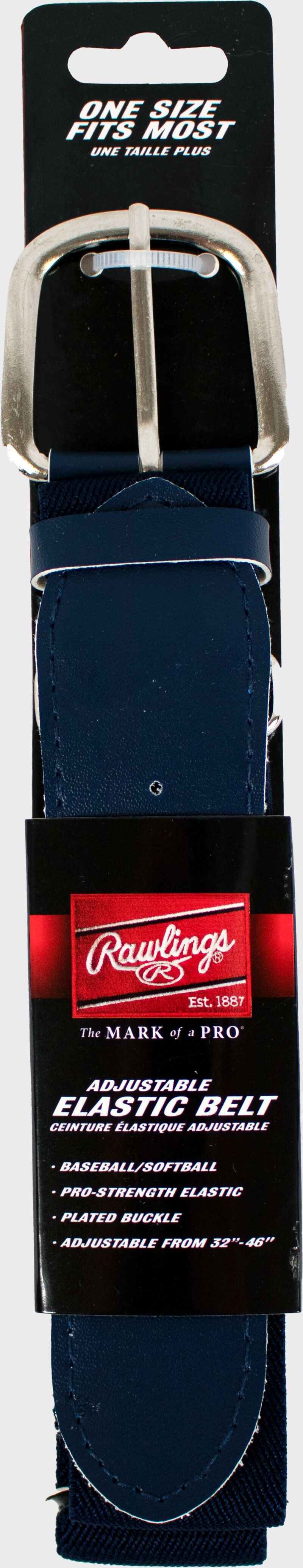 Cinturón Rawlings Baseball Adult - Azul Navy