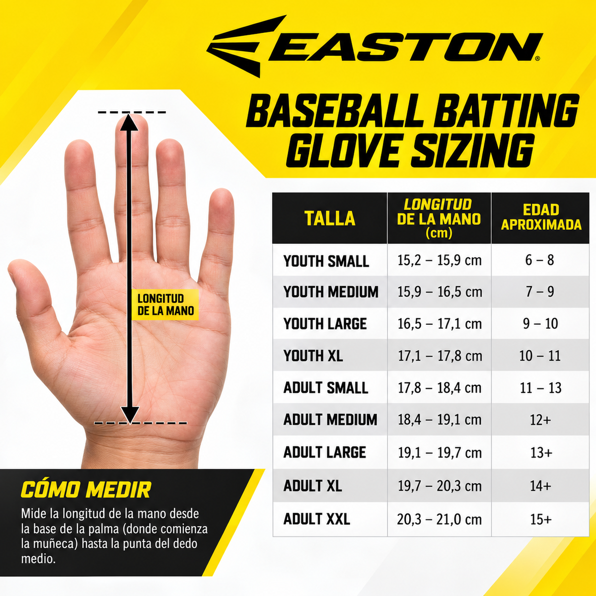 Easton Mav GTYBG - Black/Black