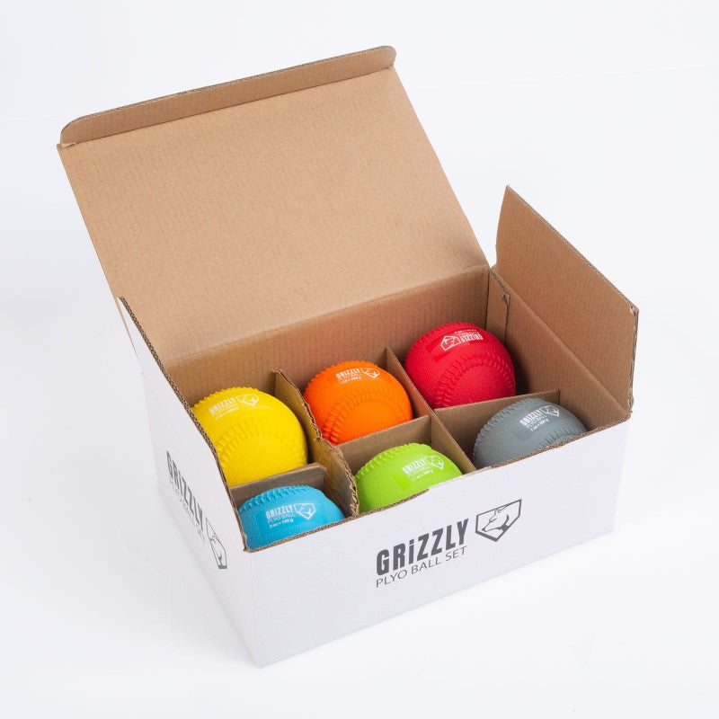 Grizzly Plyo Ball Set (6 unidades)