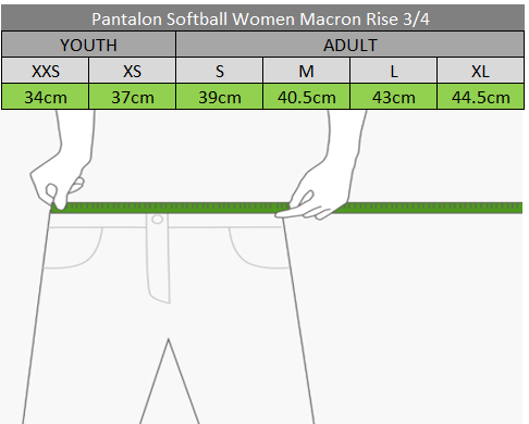 Pantalon Softball Women Macron Rise 3/4 - Navy
