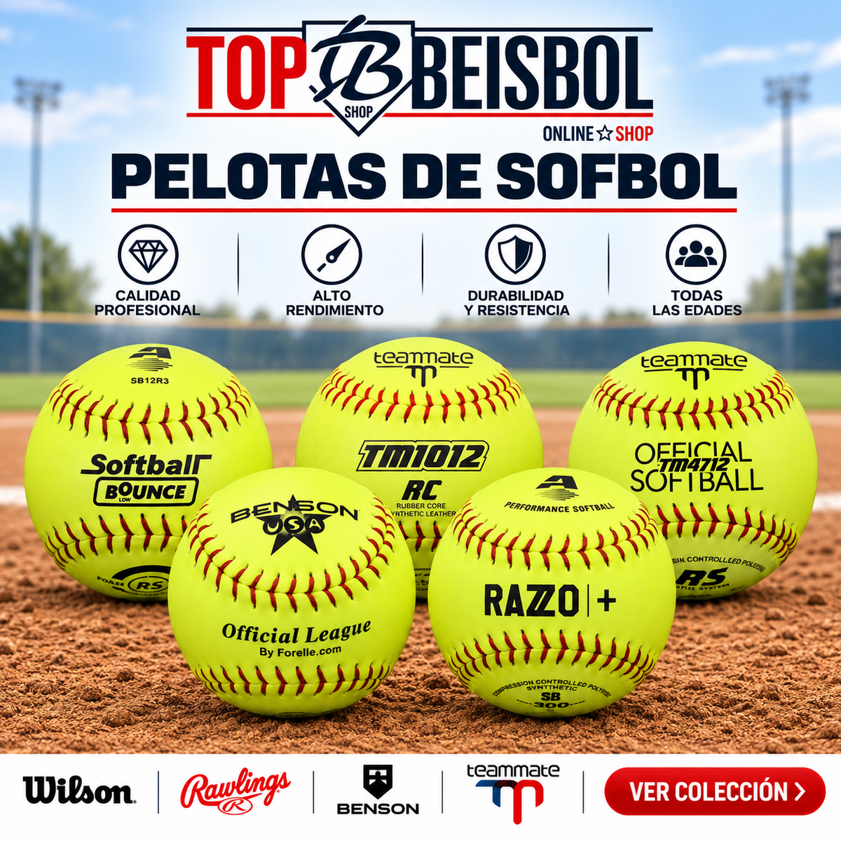 Pelotas Sofbol