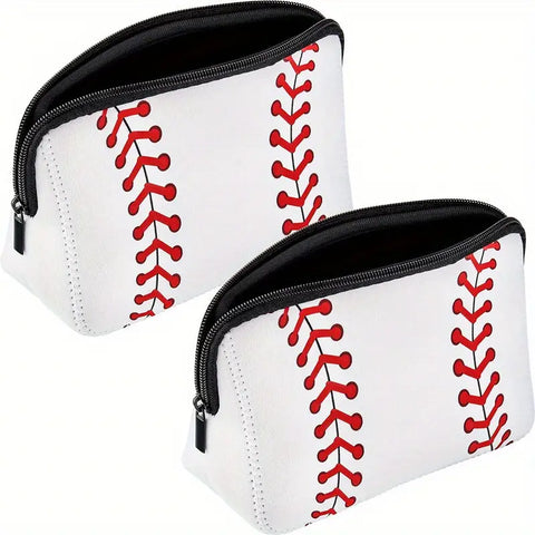 Bolso con cremallera de Beisbol