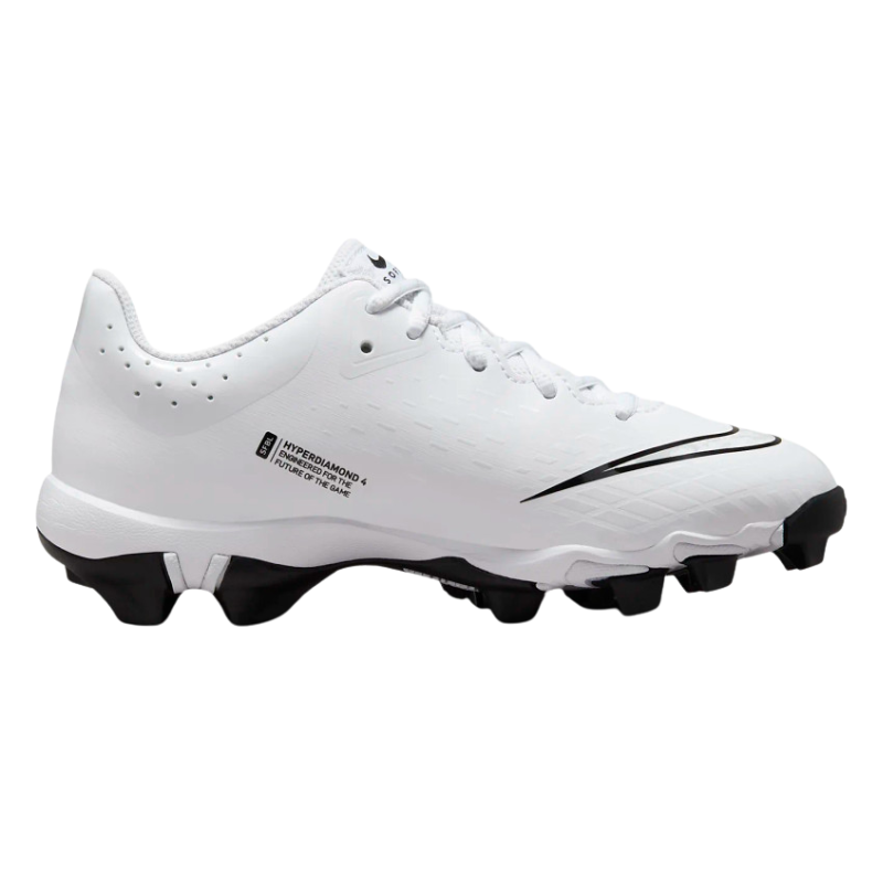 Nike Hyperdiamond 4 Keystone Kids - Blanco/Platino