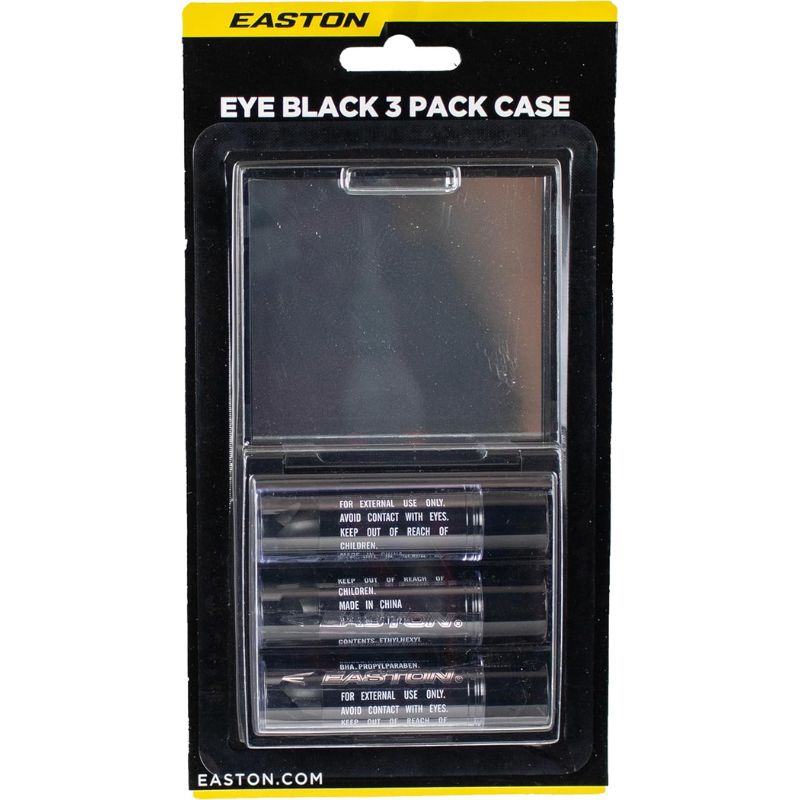 Rawlings Eye Black (Pack 3)- Negro