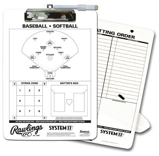 Rawlings Baseball Coach's Clipboard