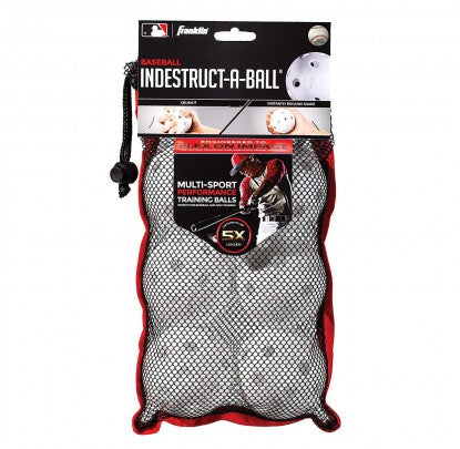 Franklin MLB Indestruct-A-Ball Baseballl - 6 Pack