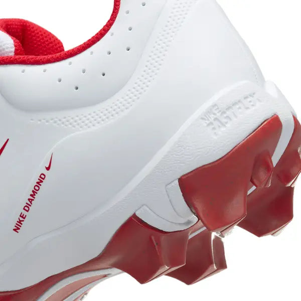 Nike Hyperdiamond 4 Keystone Kids - Blanco/Rojo