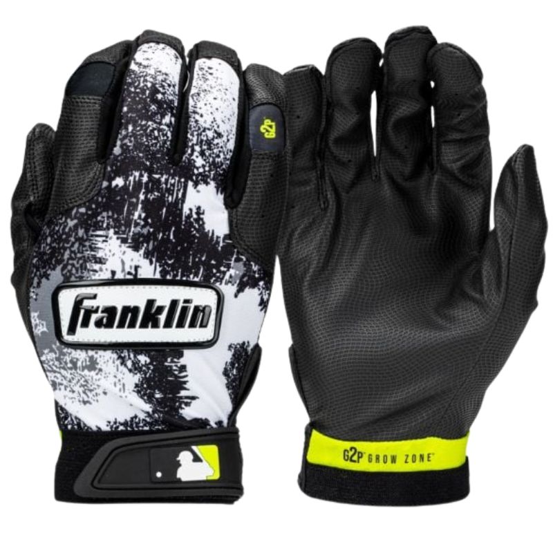 Franklin Grow-To-Pro Tee Ball Series (Youth) - Negro/Amarillo