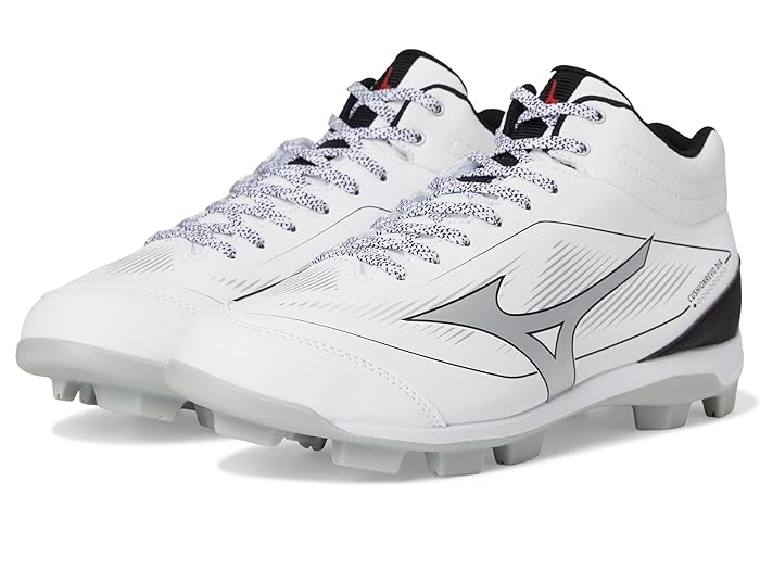 Mizuno Cushionrevo Diamond Mid TPU - White/Black