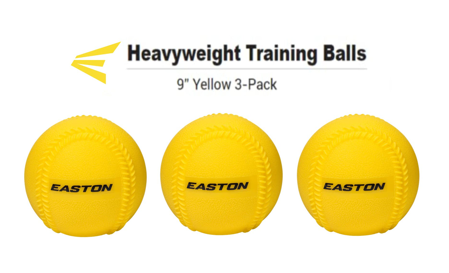 Easton Heavy Weight Training Balls (Pack 3u)