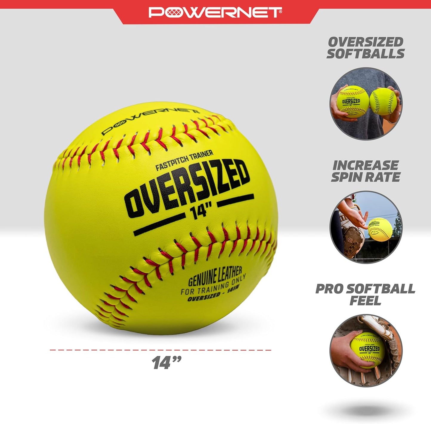 Rawlings 14" Oversized Training Softball