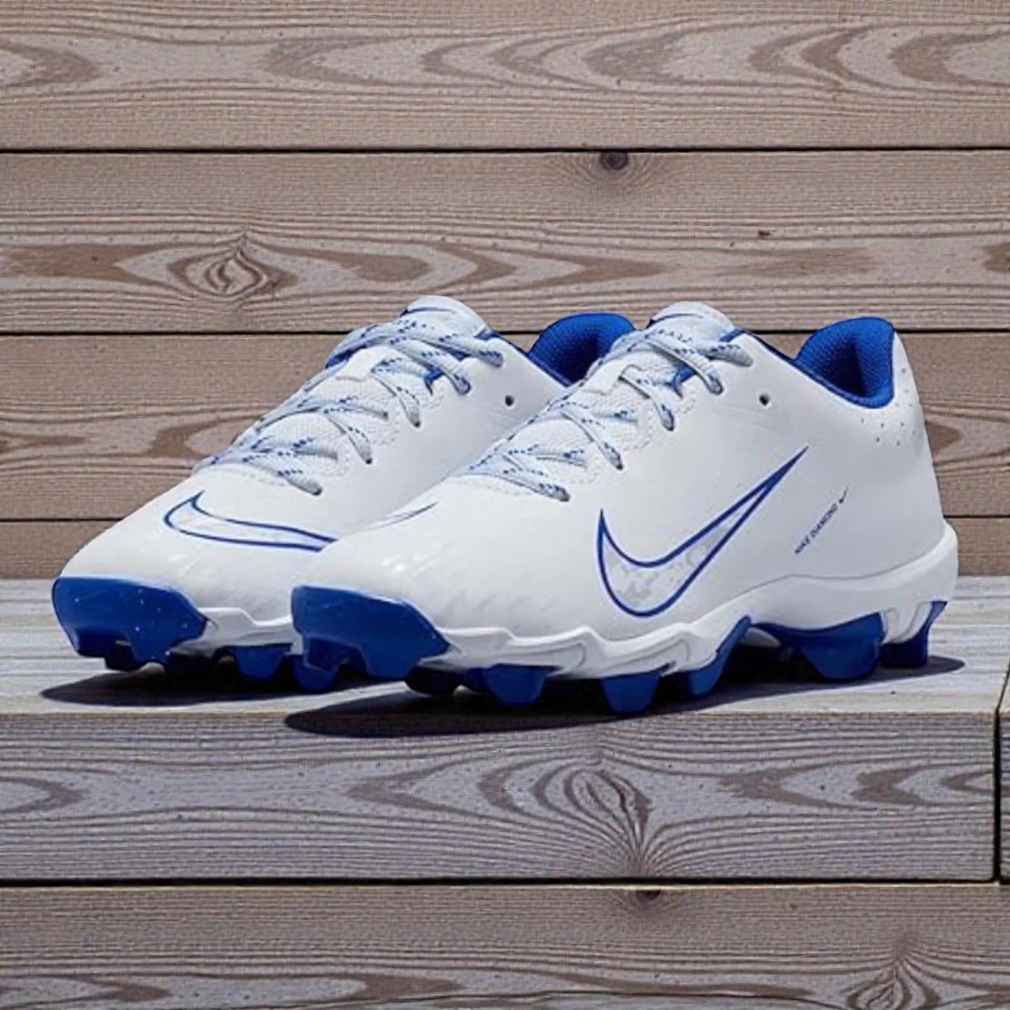 Nike Hyperdiamond 4 Keystone Kids - Blanco/Royal