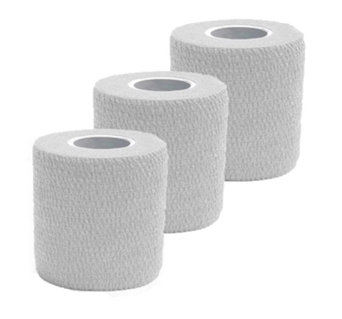 Venda elástica autoadhesiva - Blanco (pack3)