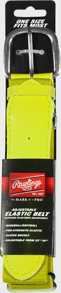 Cinturón Rawlings Baseball Adult - Amarillo Fluor
