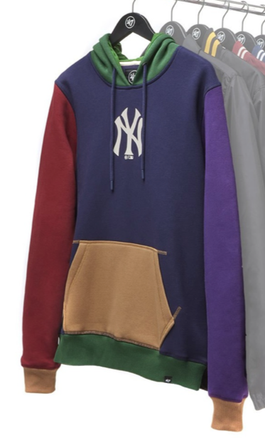 Sudadera Capucha CHILTON 1/4  47' New York Yankees - Black