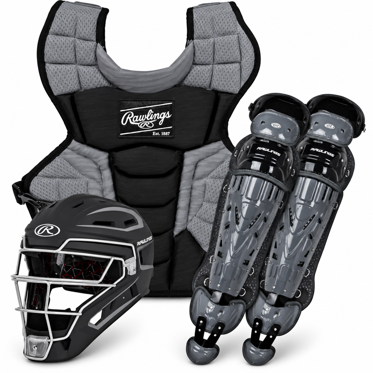 Rawlings CSV2I Velo 2.0 Intermediate Catcher's Negro/Gris