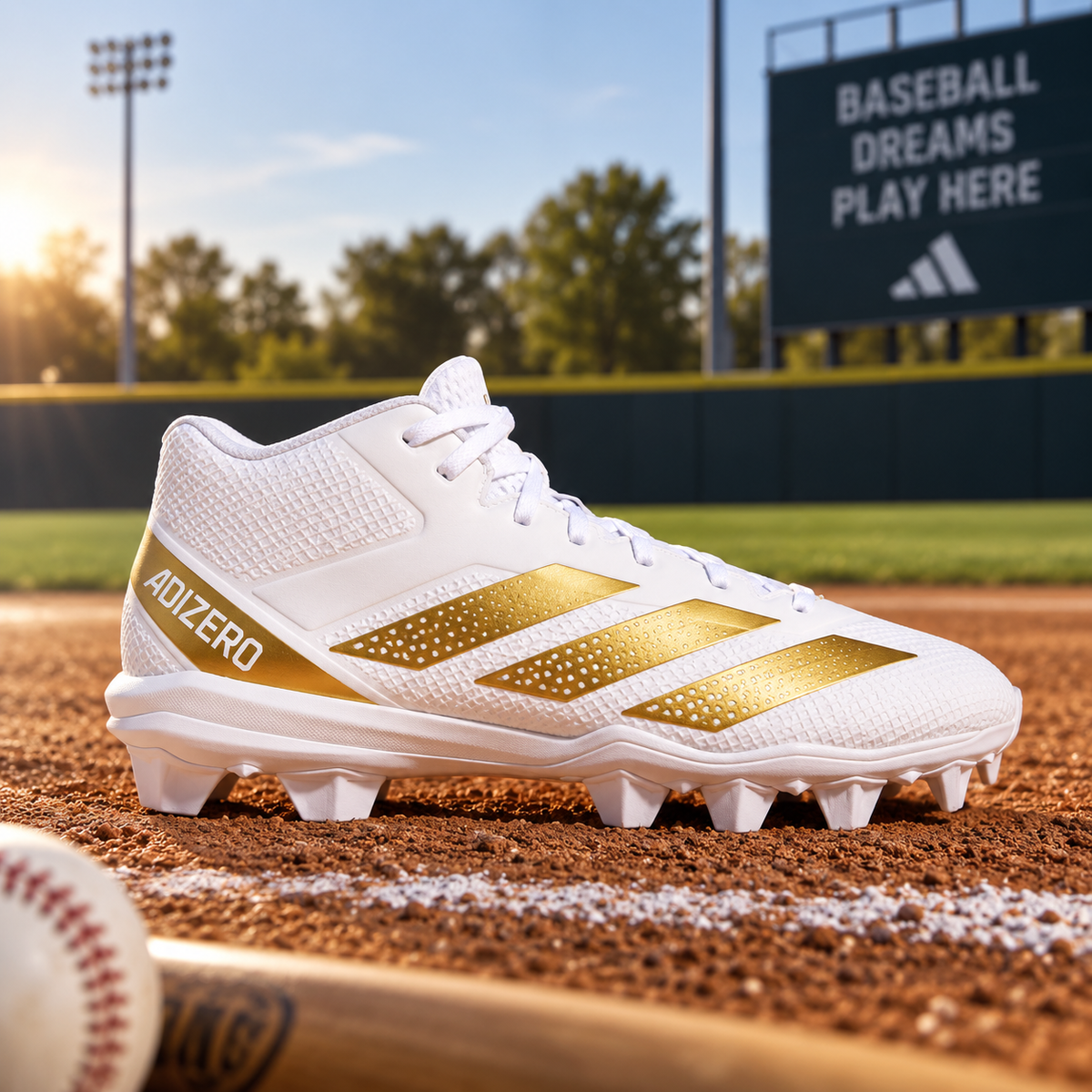 Adizero Impact 2. Moulded Rubber - Blanco