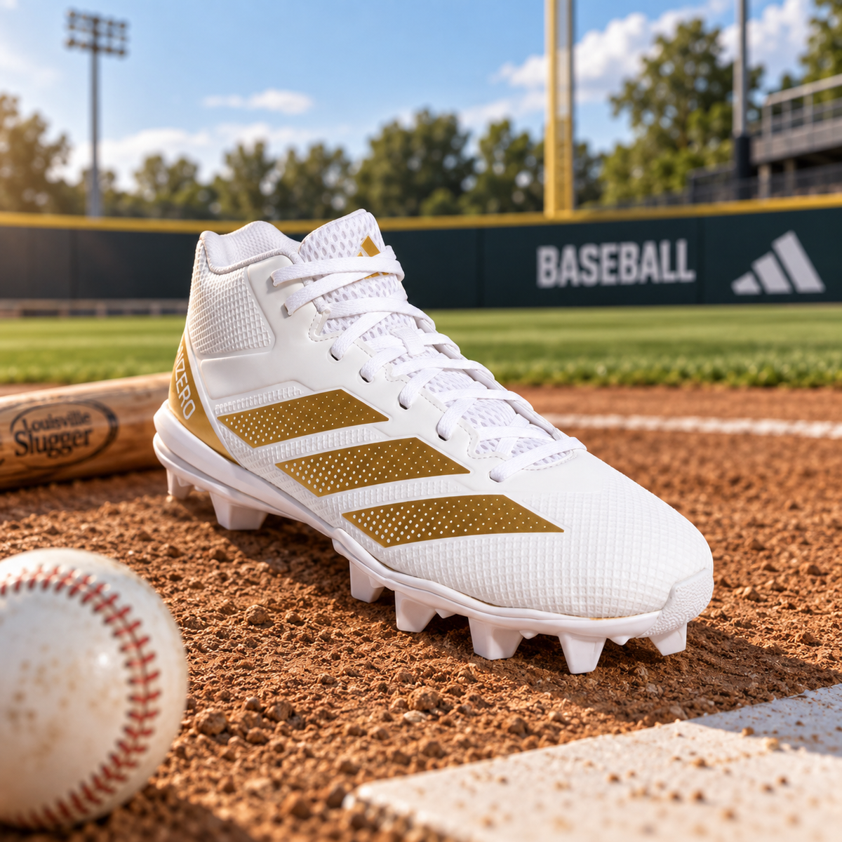 Adizero Impact 2. Moulded Rubber - Blanco