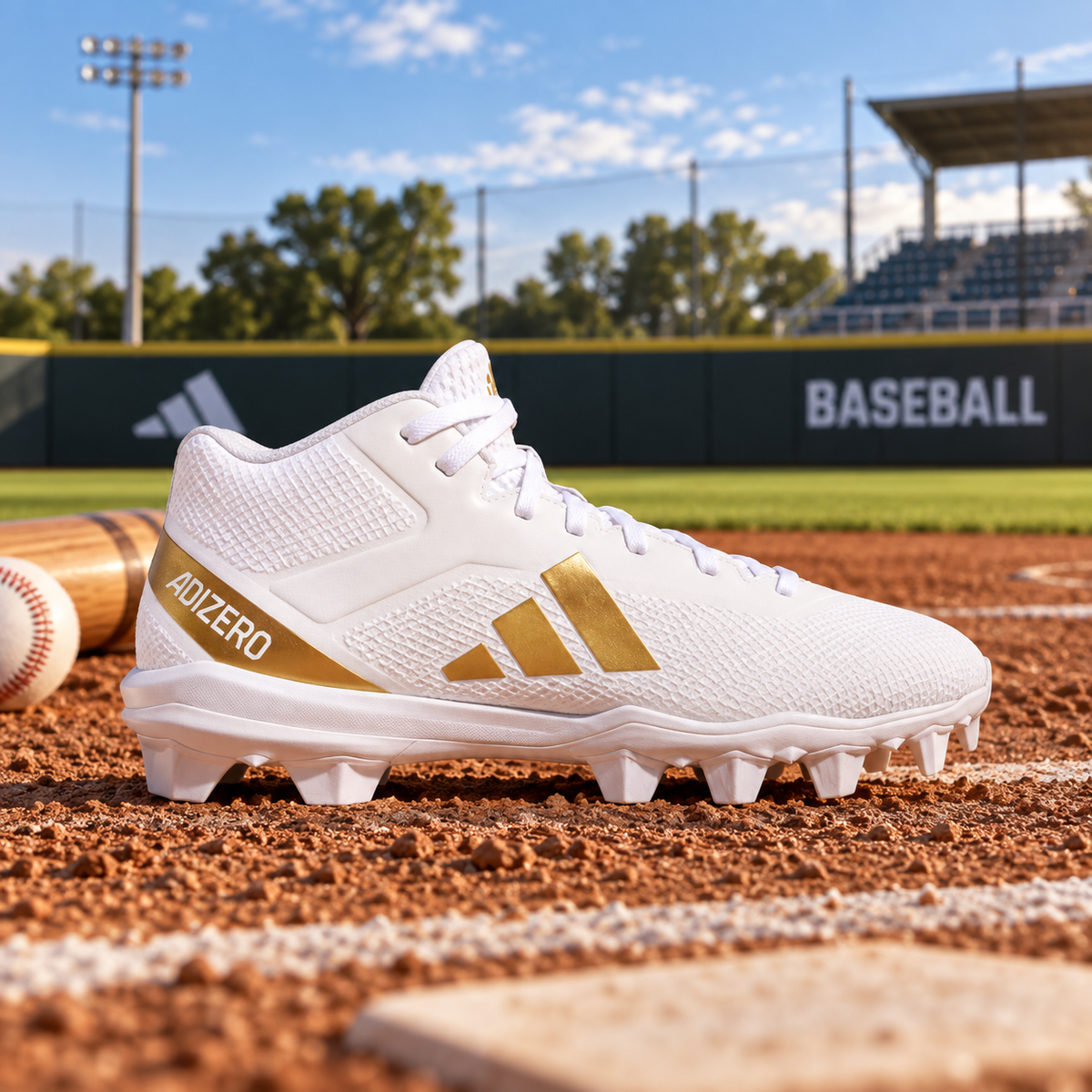 Adizero Impact 2. Moulded Rubber - Blanco