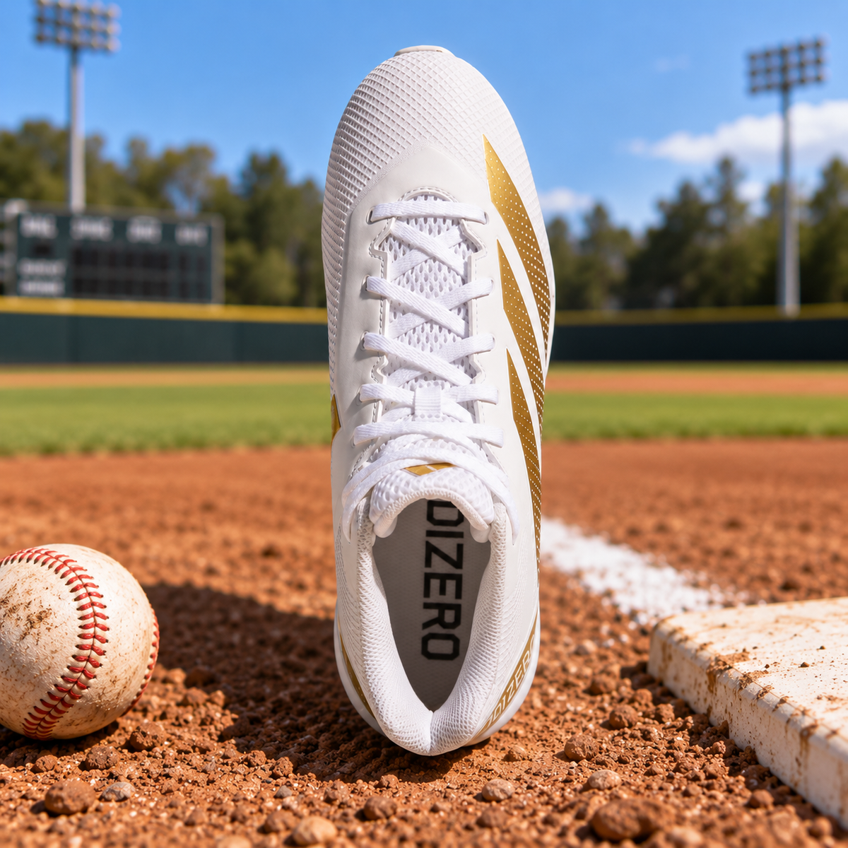 Adizero Impact 2. Moulded Rubber - Blanco