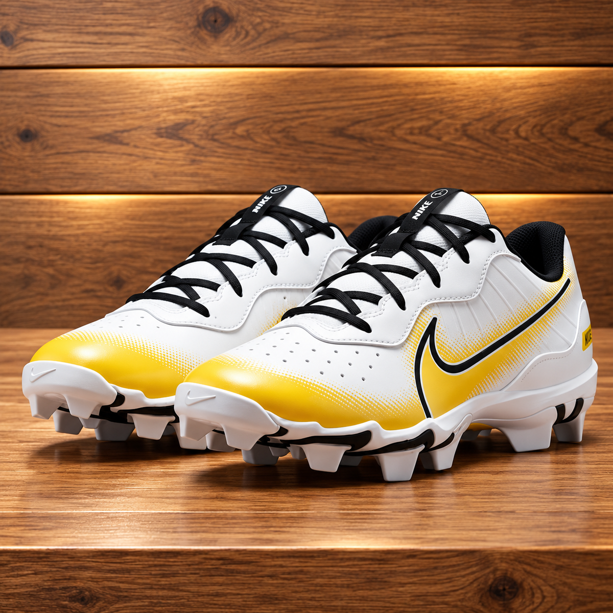 Nike Alpha Huarache Keystone LW - Blanco/Oro