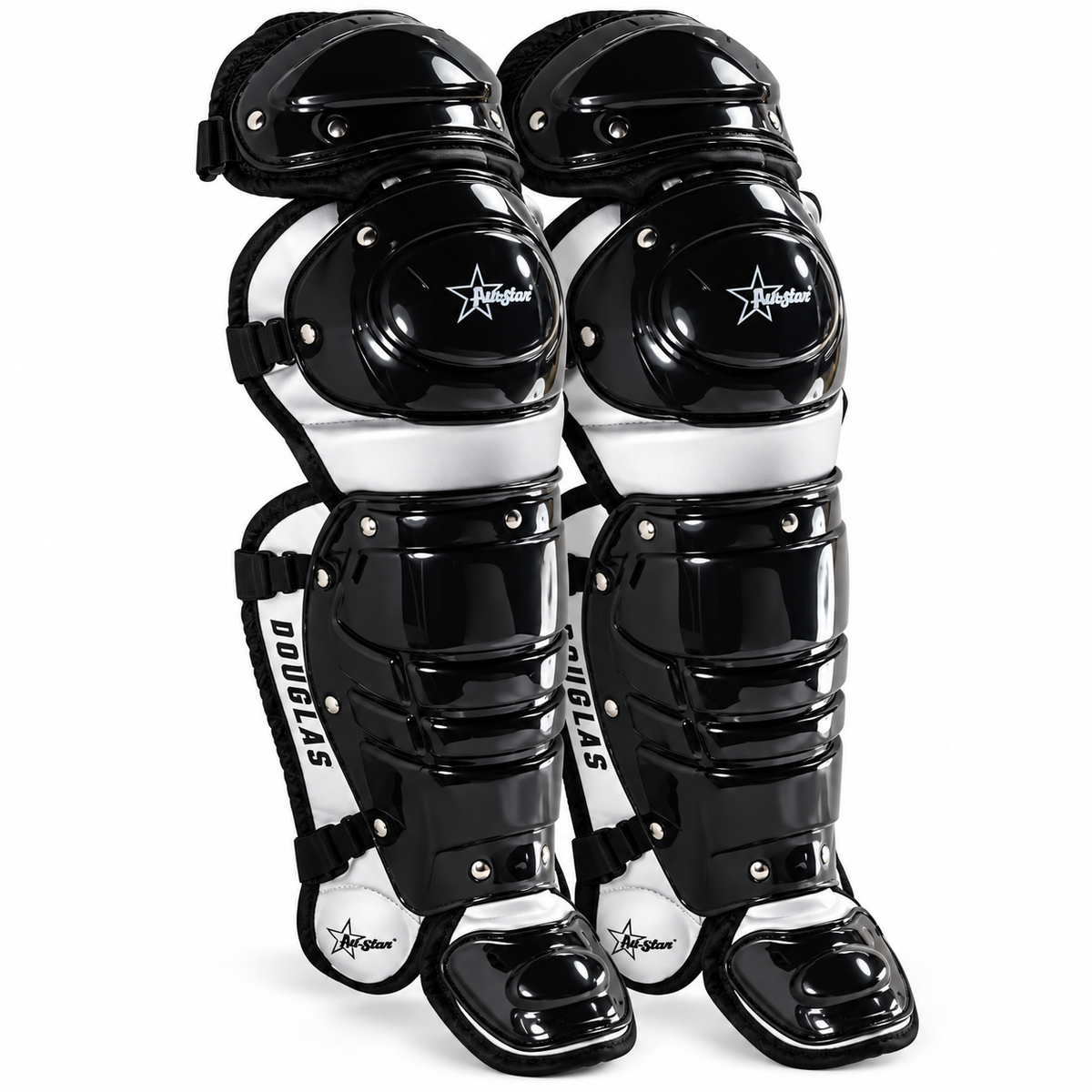 Espinilleras Douglas DBLG - Negro