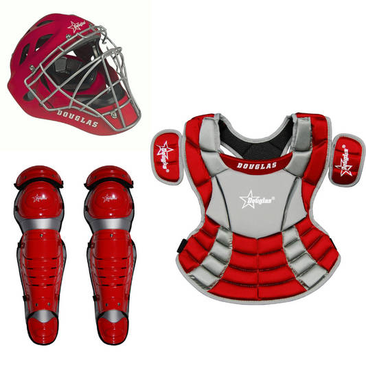 Set Completo Catcher Douglas - Rojo