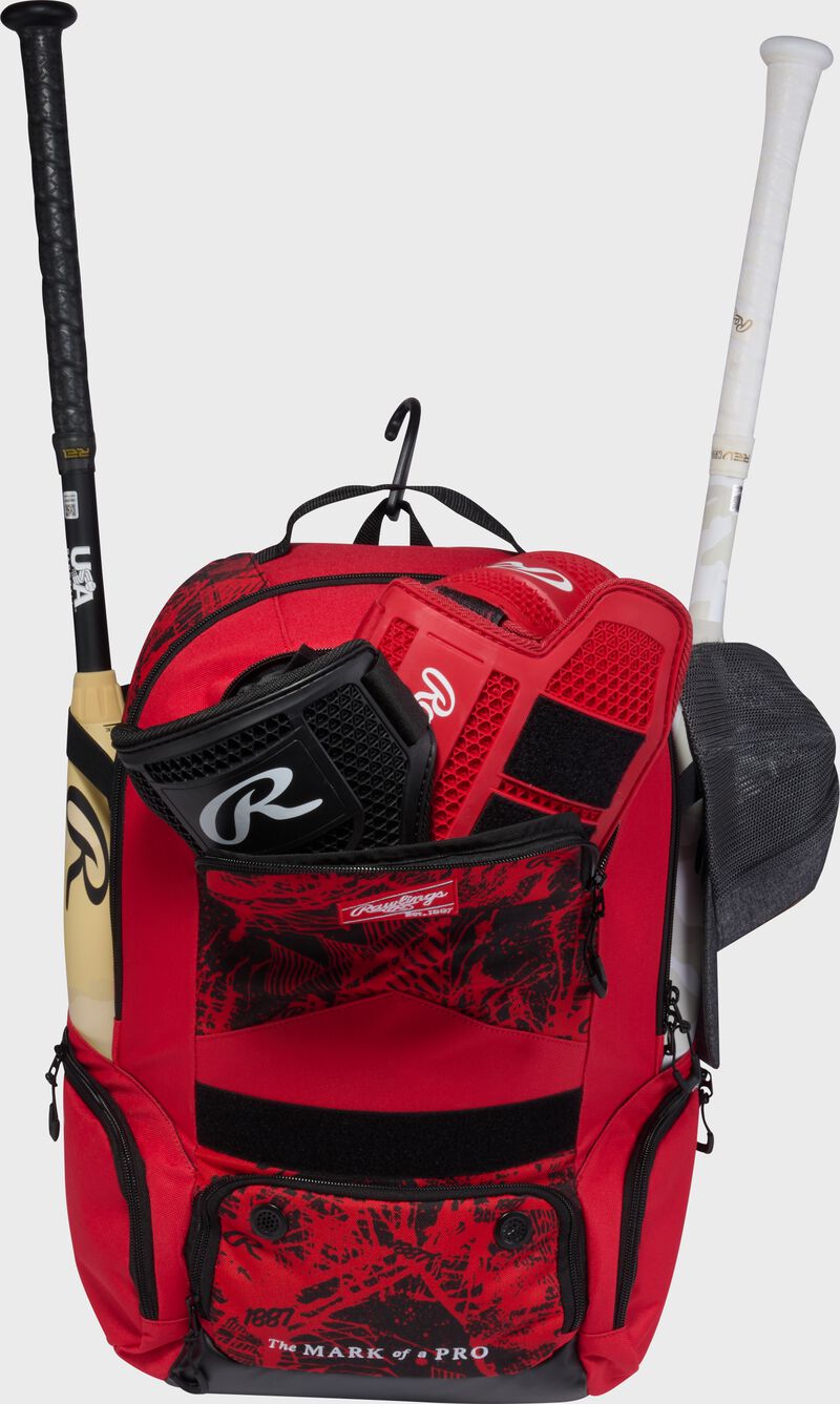 Rawlings Gamer Backpack - Rojo