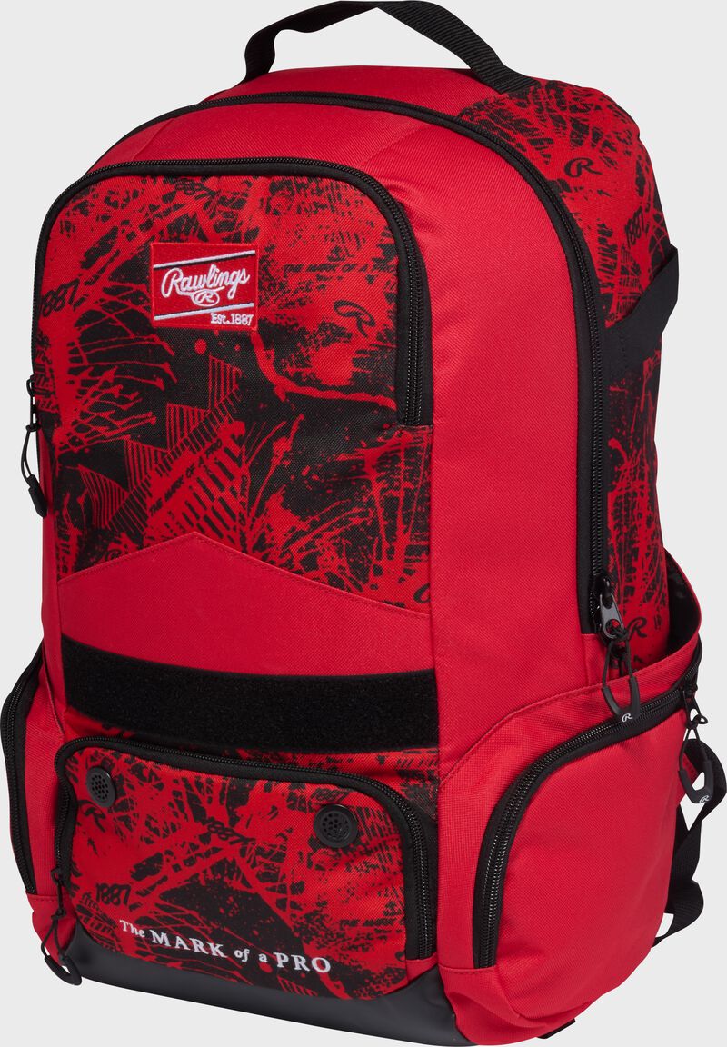 Rawlings Gamer Backpack - Rojo