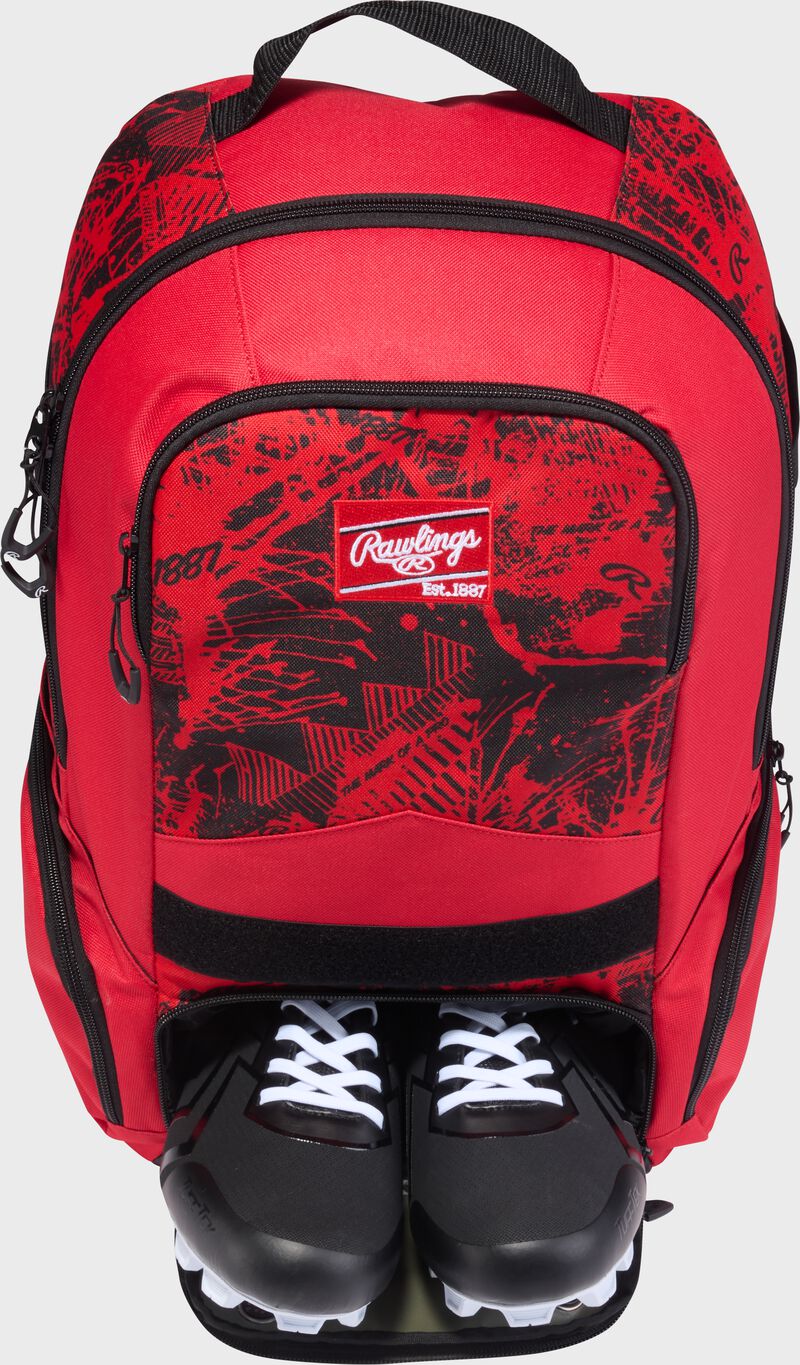 Rawlings Gamer Backpack - Rojo