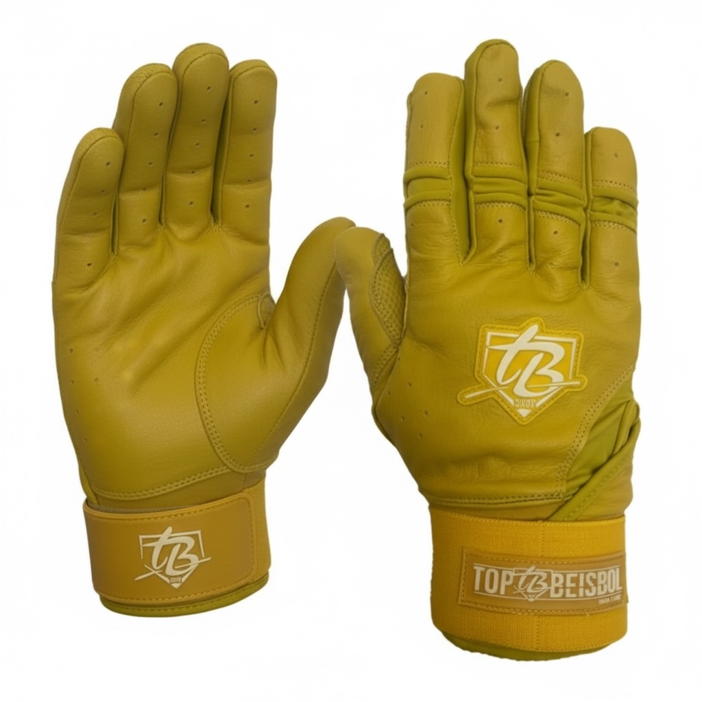 Guantillas TopBeisbol Powerstrap Series - Amarillo