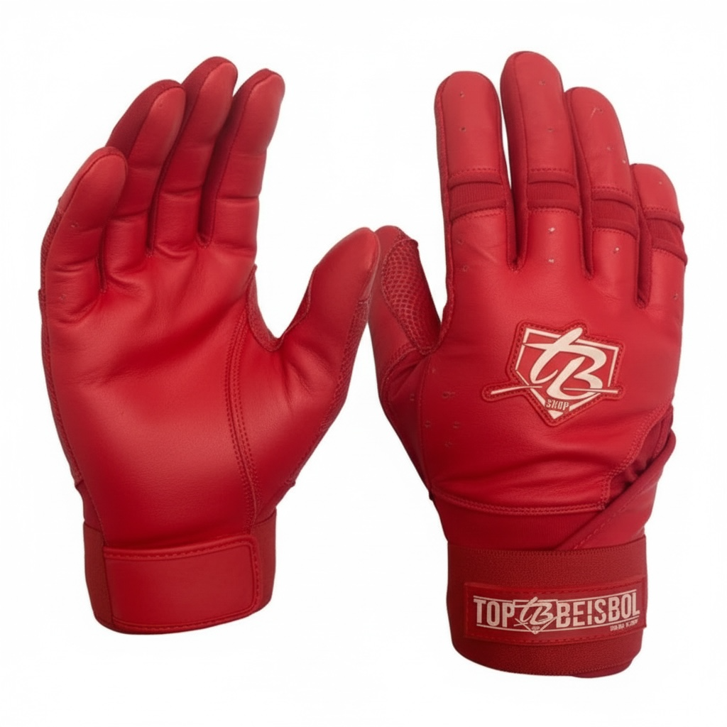 Guantillas TopBeisbol Powerstrap Series - Rojo