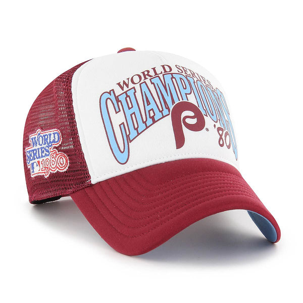 PHILADELPHIA PHILLIES WORLD CHAMPIONS'80 FOAM TRUCKER CAP