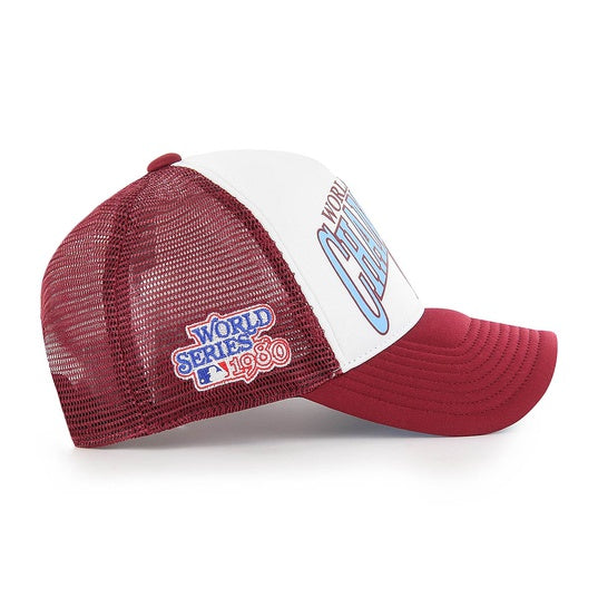PHILADELPHIA PHILLIES WORLD CHAMPIONS'80 FOAM TRUCKER CAP