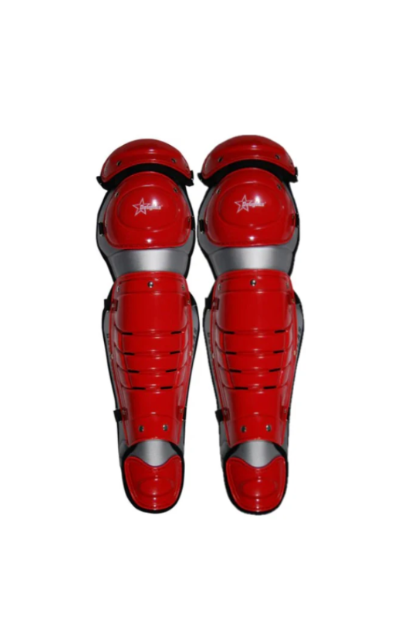 Espinilleras Douglas DBLG - Rojo