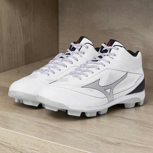 Mizuno Cushionrevo Diamond Mid TPU - White/Black