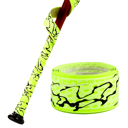 Grip Amasport - Black/Yellow Fluor
