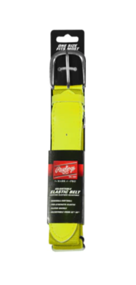 Cinturón Rawlings Baseball Adult - Amarillo Fluor