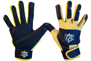 Guantillas Topbeisbol Skinfit Series - Negro/Amarillo