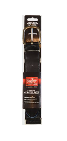 Cinturón Rawlings Baseball Adult - Negro