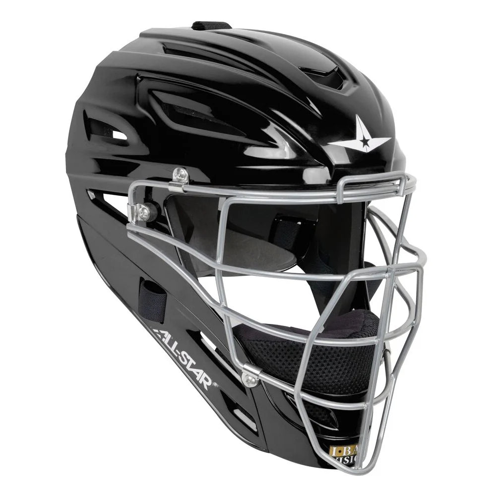 All Star MVP2400 Catcher Helmet - Adult Black