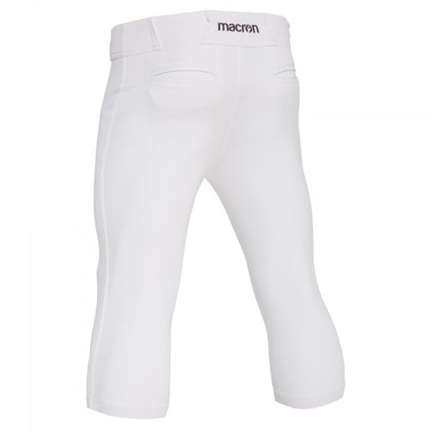 Pantalon Softball Women Macron Rise 3/4 - Blanco