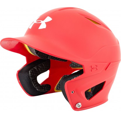 Under Armour UABH2 100-M/D Heater Solid Matte Helmet - Red