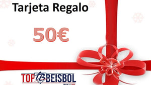 Tarjeta de Regalo Topbeisbol On Line - Shop