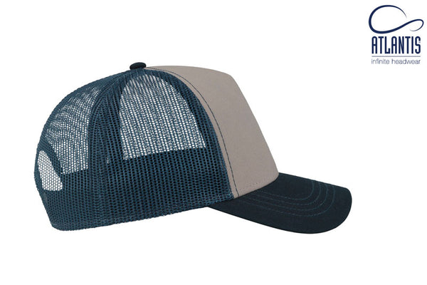 Gorra Trucker Rapper + Bordado 3D